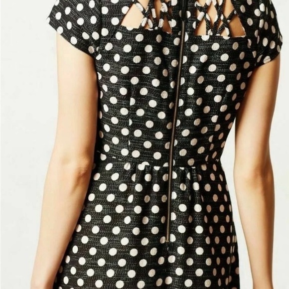Maeve Nikola Lattice Dress - Picture 2 of 7